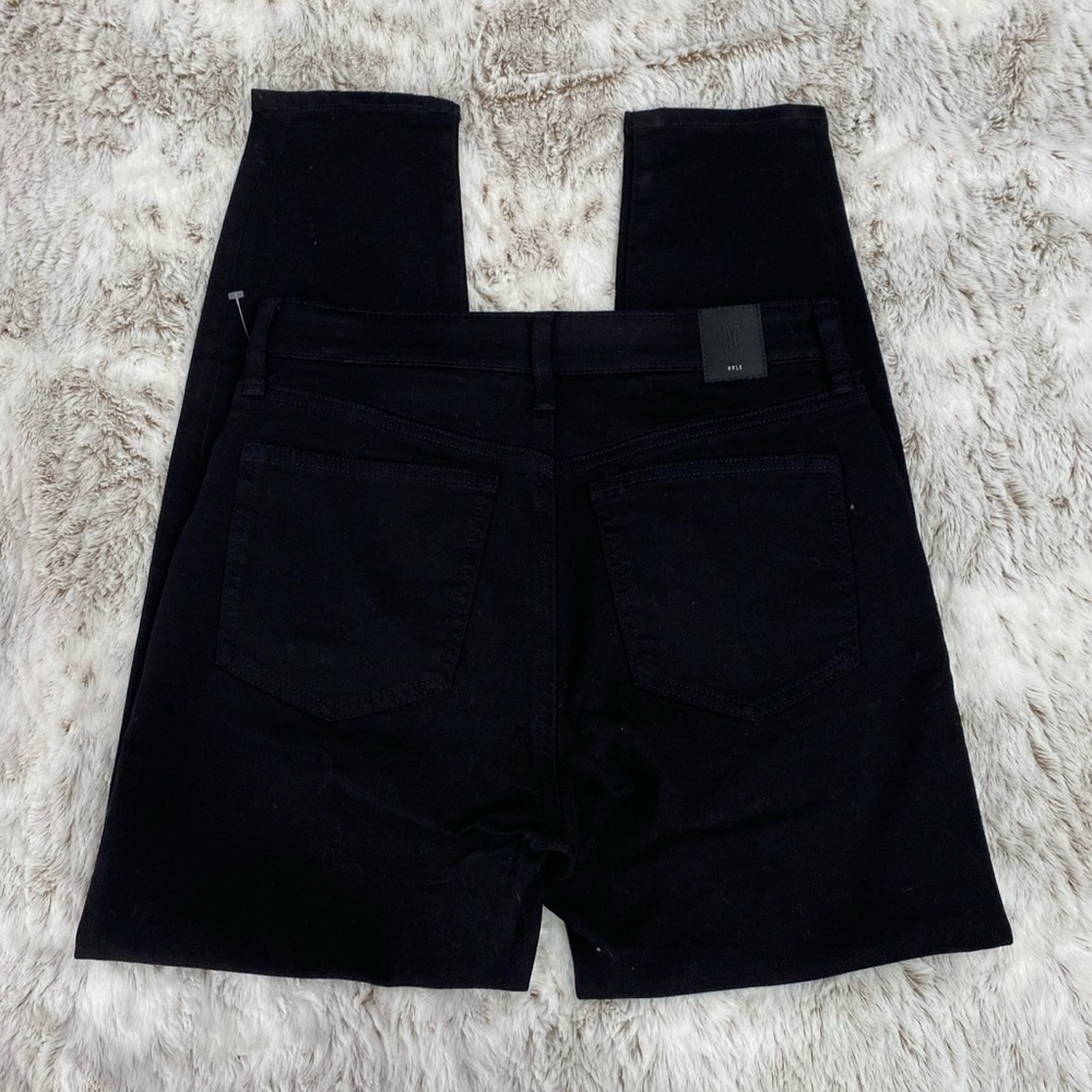 Cropped Black Skinny Jeans | HALE Women Skinny Jeans | Women Crop Jeans Size 27 - Picture 14 of 15